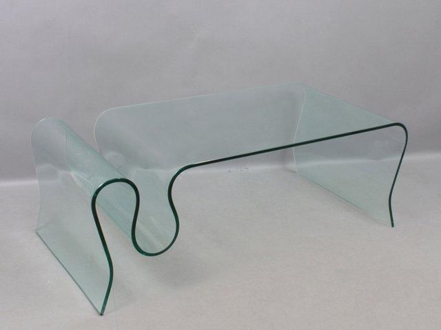 WHITE LABEL - Tavolino soggiorno-WHITE LABEL-Table basse IRIS en verre.