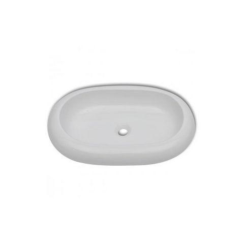 WHITE LABEL - Lavabo / Lavandino-WHITE LABEL-Vasque lavabo à poser céramique